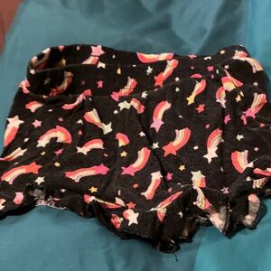 Colorful Rainbow Star Kids Casual Shorts